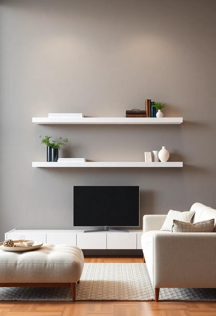 Functional Elegance: Incorporating Utility into Floating shelf Designs