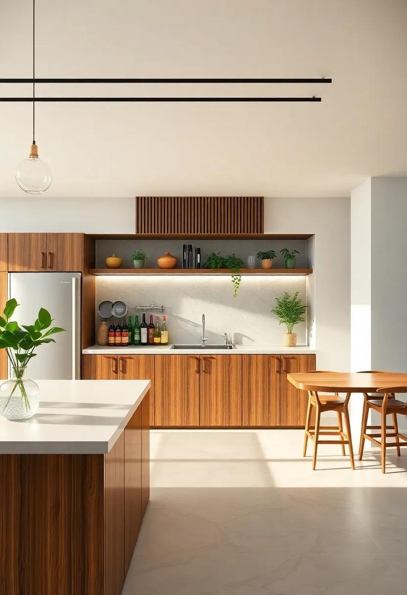 Emphasizing Sustainability: Eco-friendly Materials in Kitchen Bar design