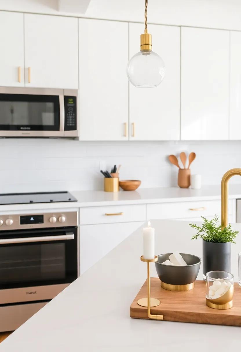 Seasonal Brass‌ Decor: Switch out minor brass accents seasonally,like candle holders or coasters,to​ keep your kitchen feeling fresh and updated