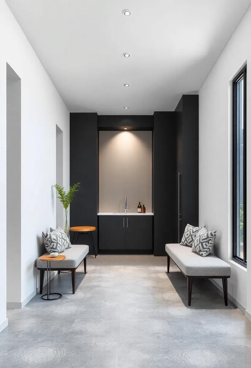 Functional Seating: Designing Comfort at the Kitchen Entrance