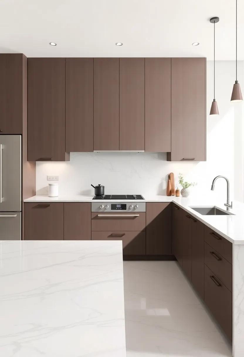 Embracing Modern Minimalism With Pristine Marble Finishes