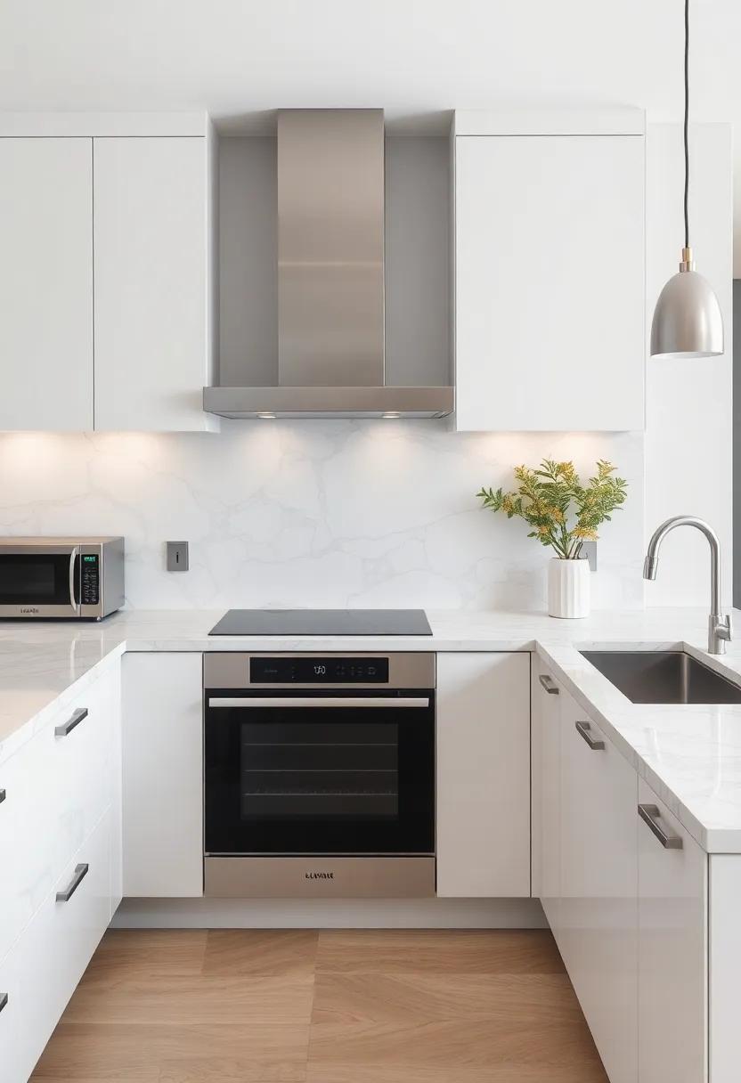 The Symphony of Marble and Modern Appliances in Culinary Areas