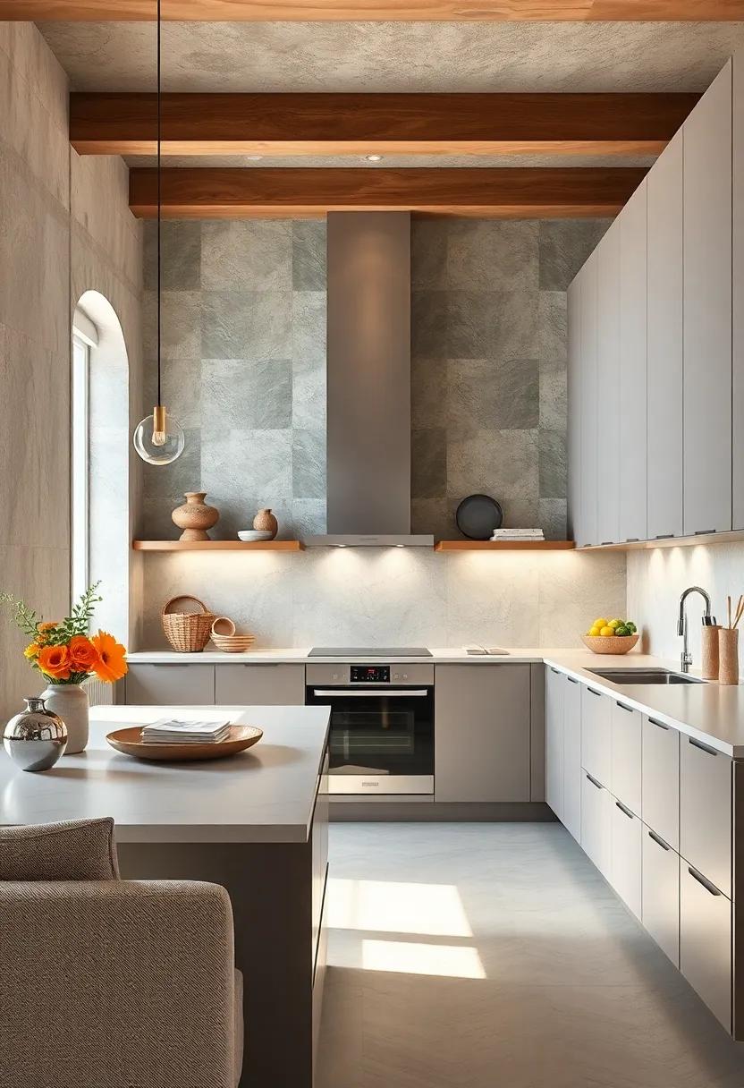 Streamlined Cabinetry: Select sleek, flat-panel cabinets that eschew ornate details for a clean and simple look