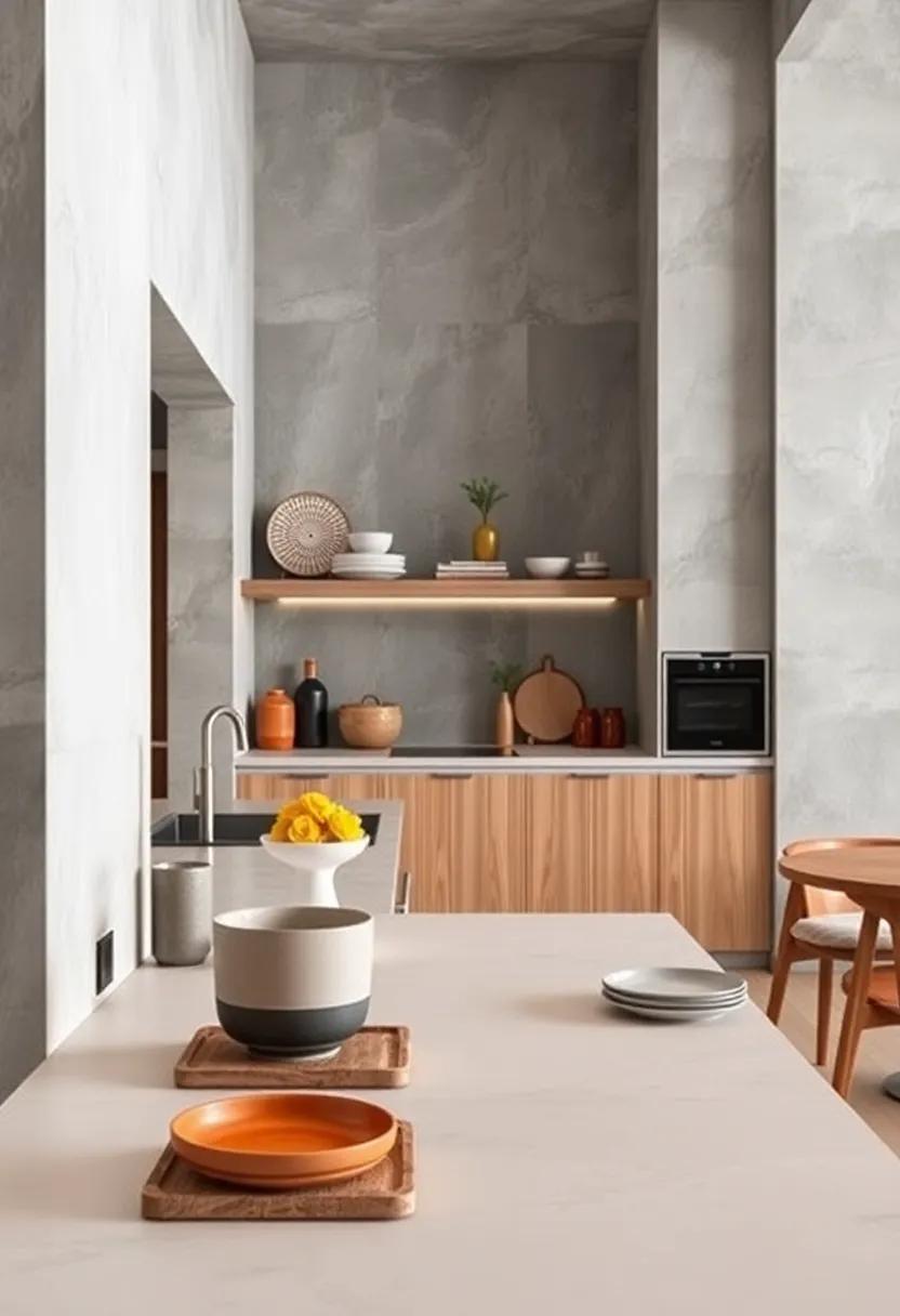 Uniform Dishware: use matching dishware in a single color or style to create visual harmony and coherence