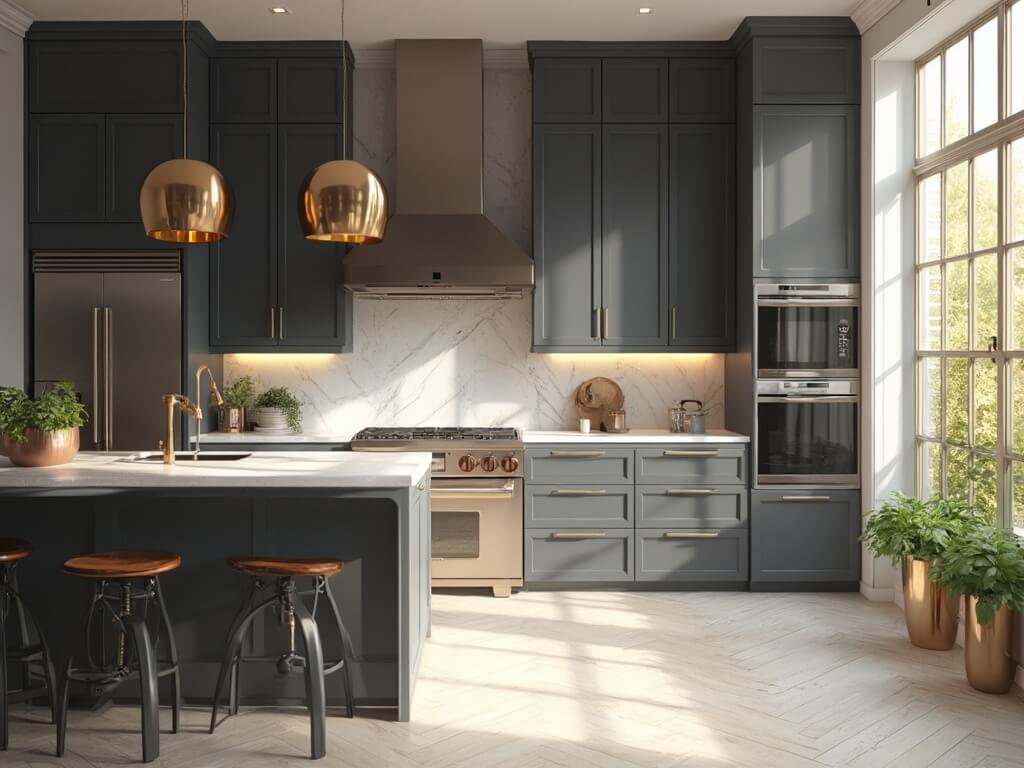 Charcoal Kitchen Cabinets: The Ultimate Modern Design for Stylish Homes