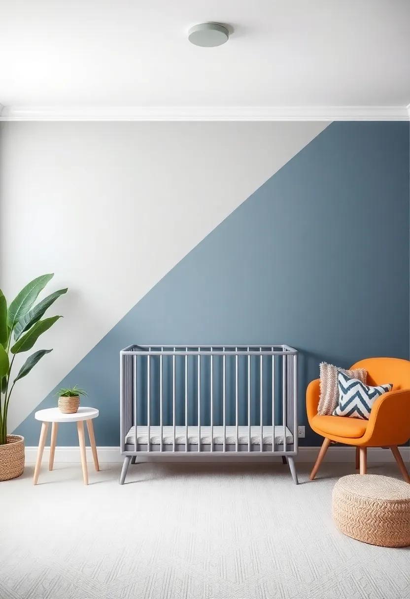Bold Accent Walls: use removable wallpaper or decals to create an eye-catching focal point that can easily be updated as your child grows