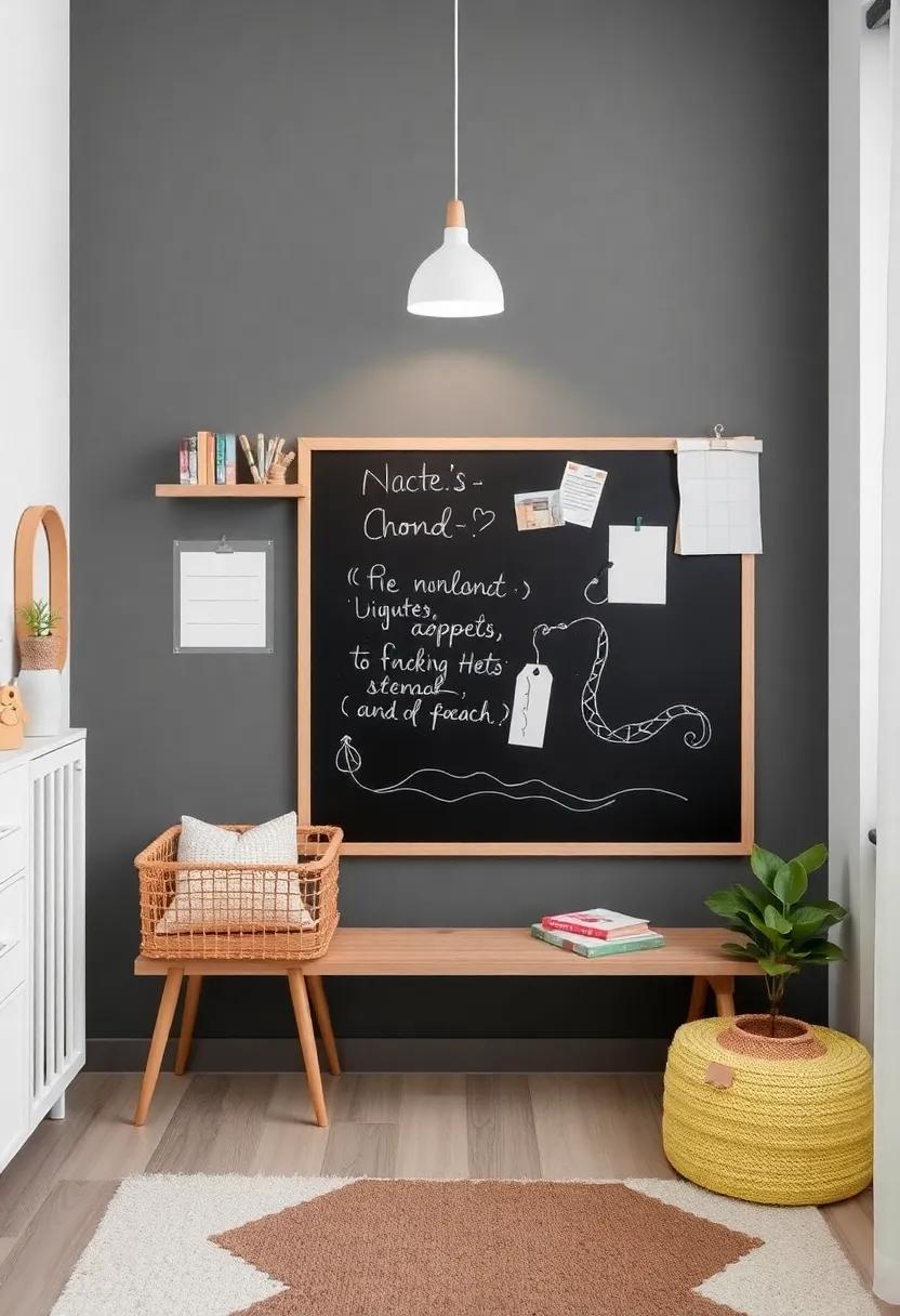 Fun Functionalities: Include elements like a small chalkboard or whiteboard for doodles and notes, fostering creativity as your child grows