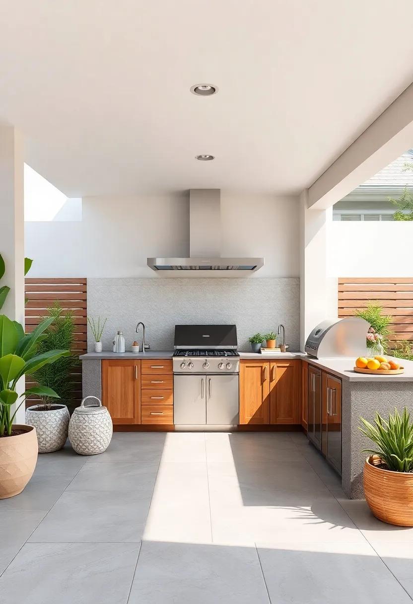 Balancing Style and Functionality in Your Outdoor Cooking Area