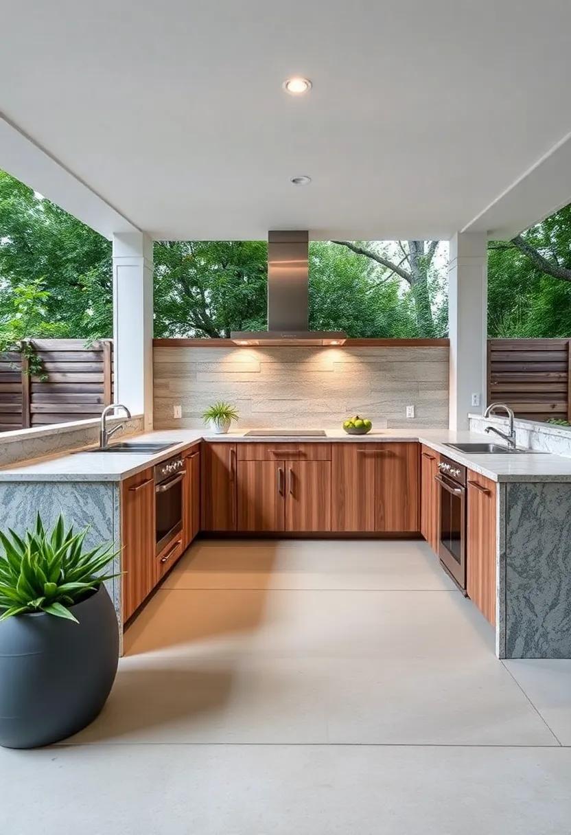 Innovative Materials: Elevating Durability and Aesthetics in Outdoor Kitchens
