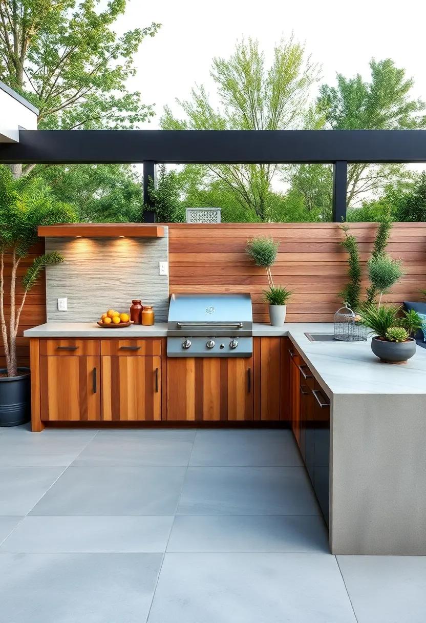 Integrating Water Features for a Serene Outdoor Culinary Environment