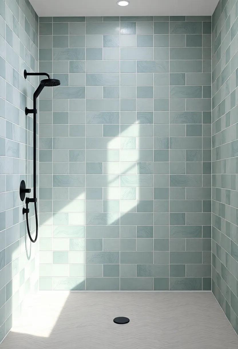 Creating Harmony: Balancing Texture, color, and Form in Shower Design