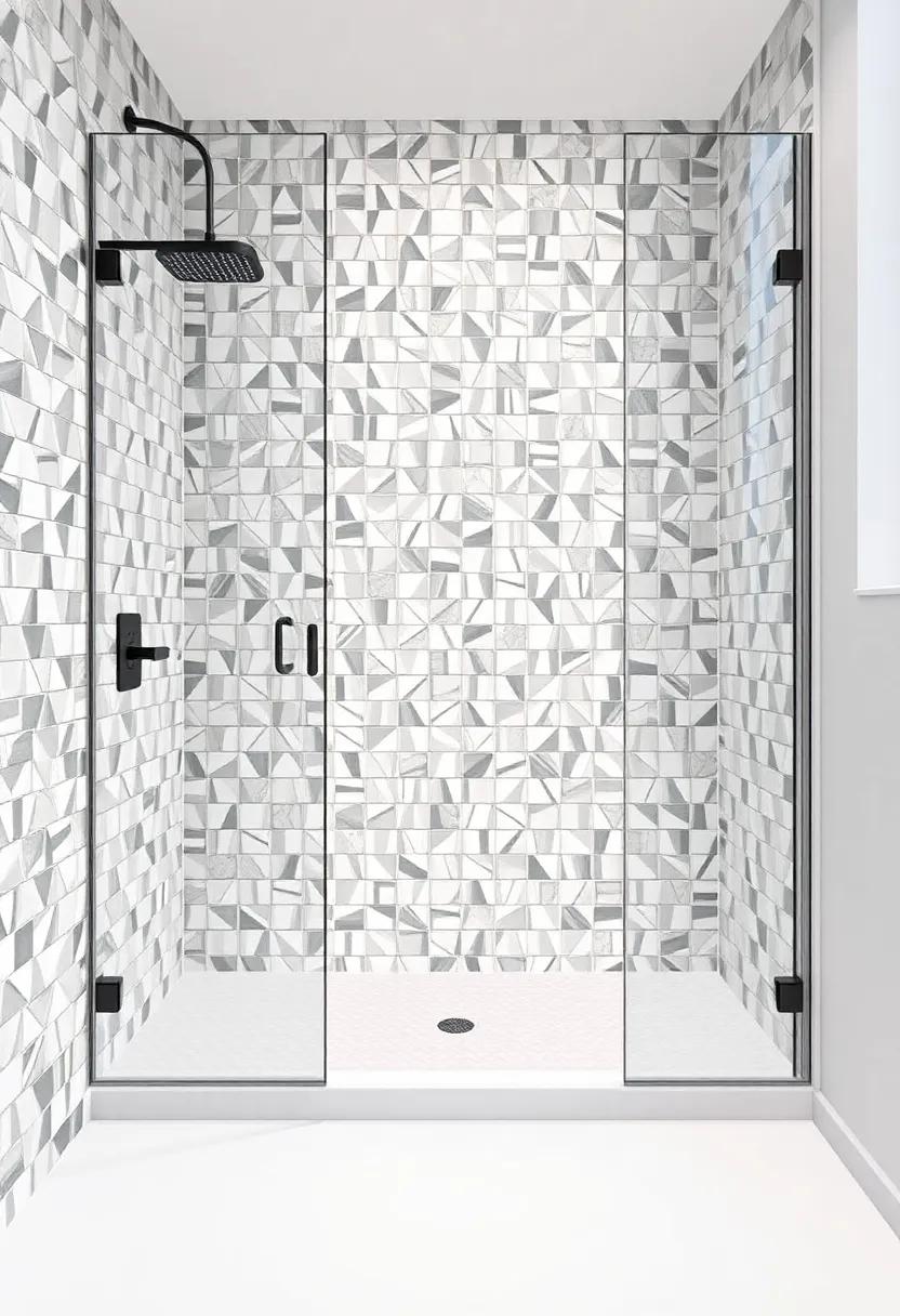 Statement Accents: The Role of Decorative Tiles in Shower Designs