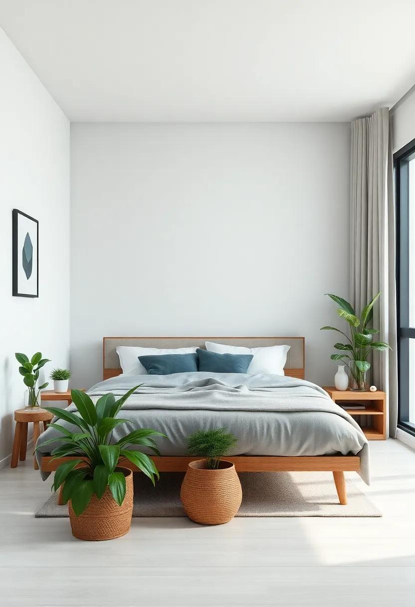 Incorporate Nature by Using Indoor Plants to Enhance Bedroom⁤ Ambiance
