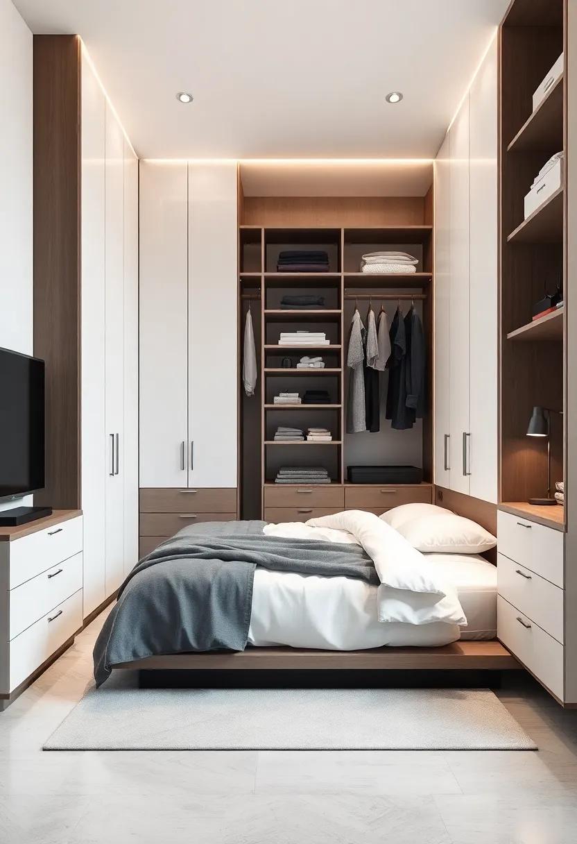 Incorporate Innovative Wardrobe Solutions for Seamless ⁢Organization