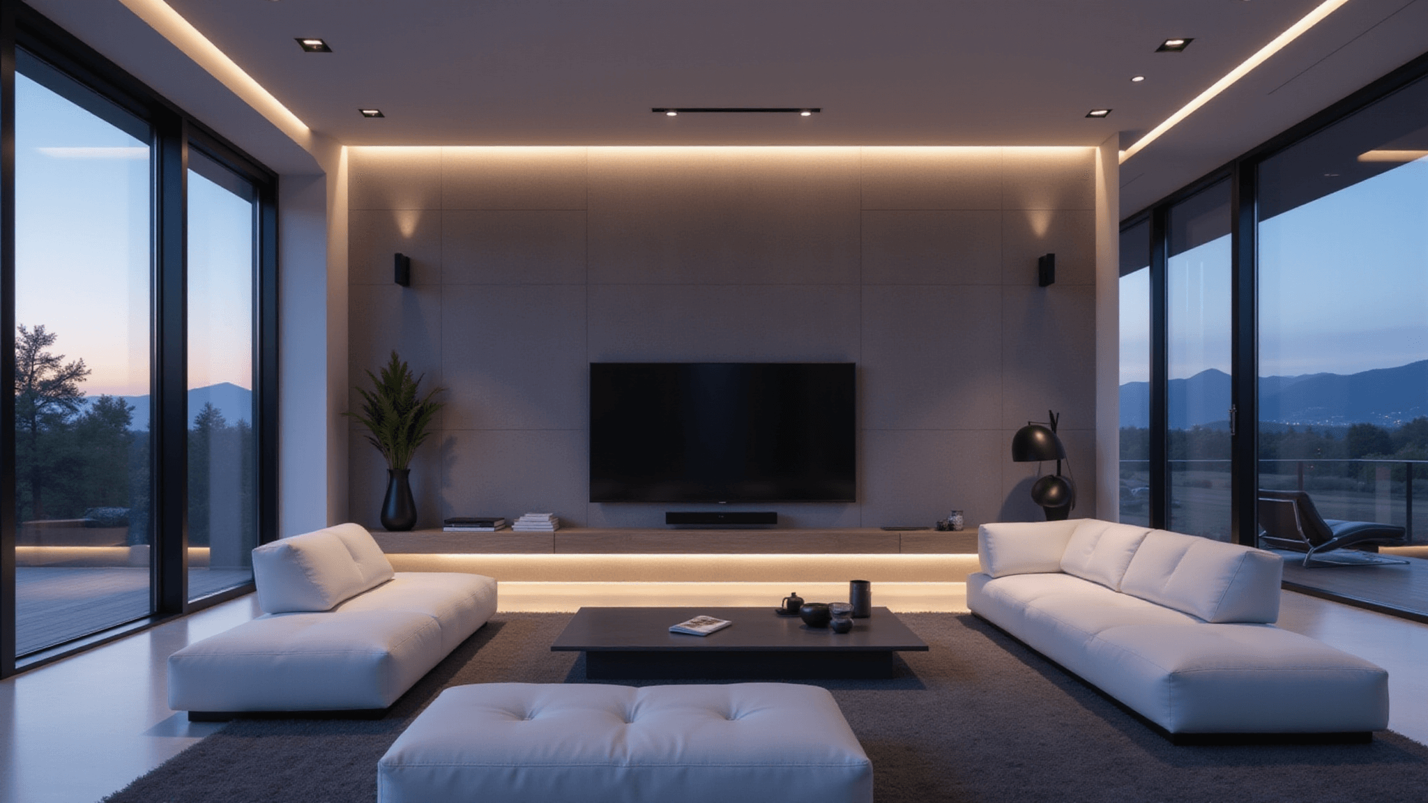 Tech-Savvy Smart Living Room Designs for a Modern Home