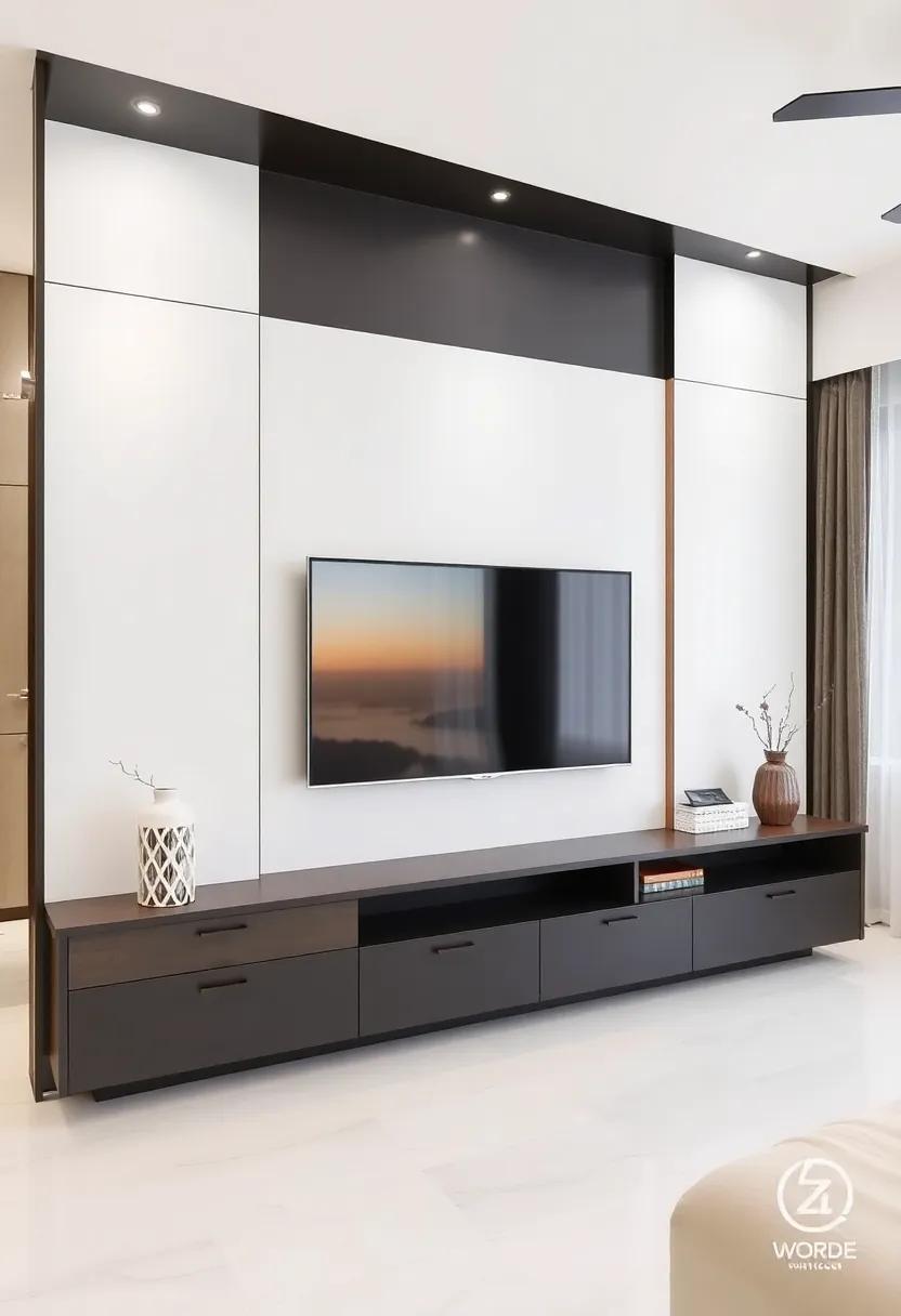 Creating Focal Points with Stylish TV Unit Arrangements