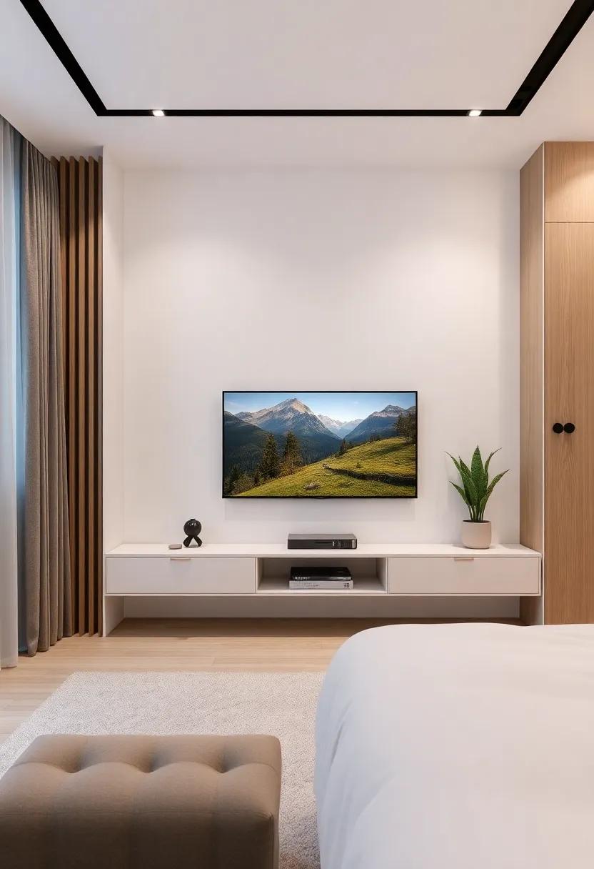 Designing a Cozy nook around Your bedroom TV Unit