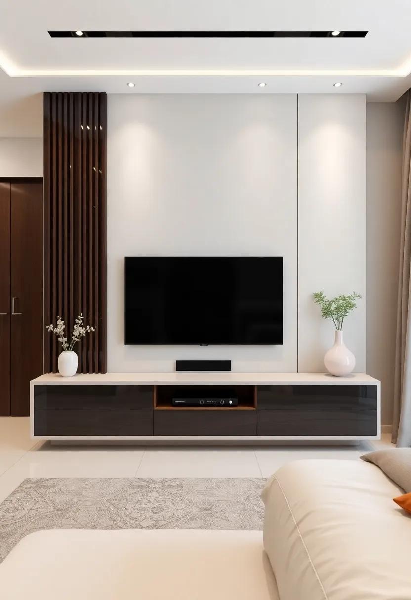 Exploring Versatile Layouts for seamless Integration of TV Units