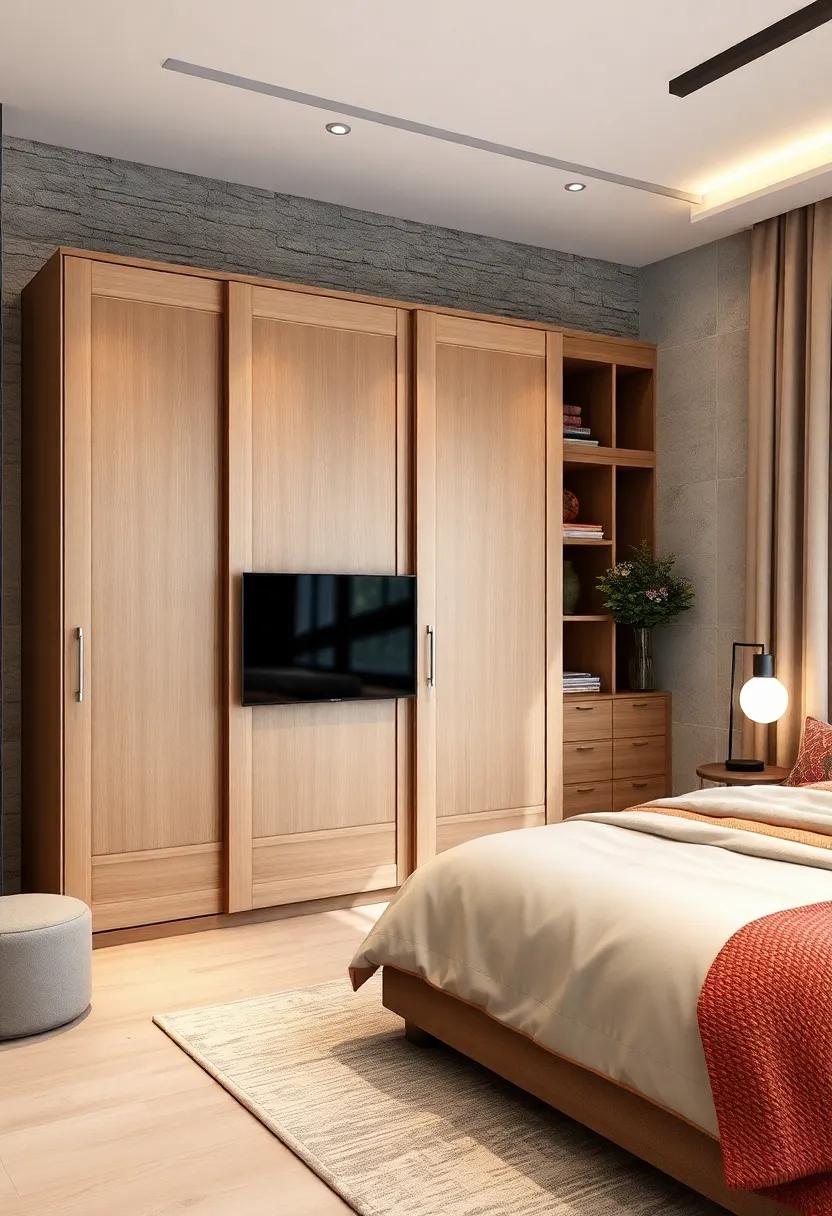 Sliding Door Wardrobe: Maximize your storage without the need for swinging doors, perfect for tight spaces and small bedrooms