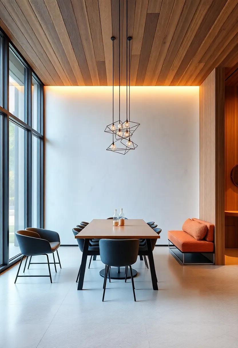 The Balance Between Aesthetics and Functionality ​in Modern Dining Area ​Designs