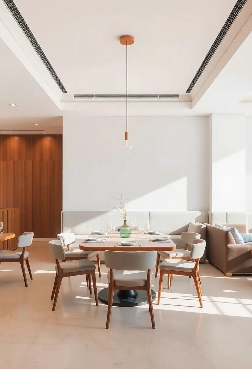 creative⁣ Use of Textiles to Define Zones and⁢ Create Warmth in Multi-Functional Dining Spaces