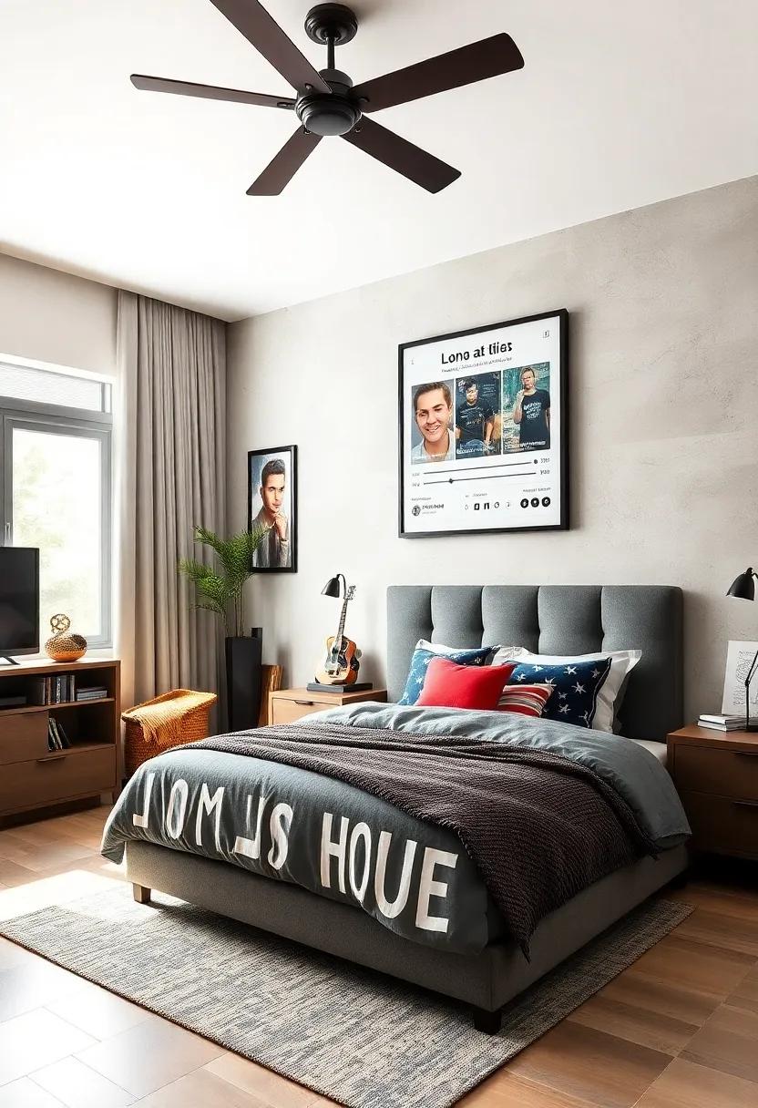 Personalized Playlist Wall Art: Commission a piece of wall art with a QR code linking to a favorite playlist for an interactive decor element