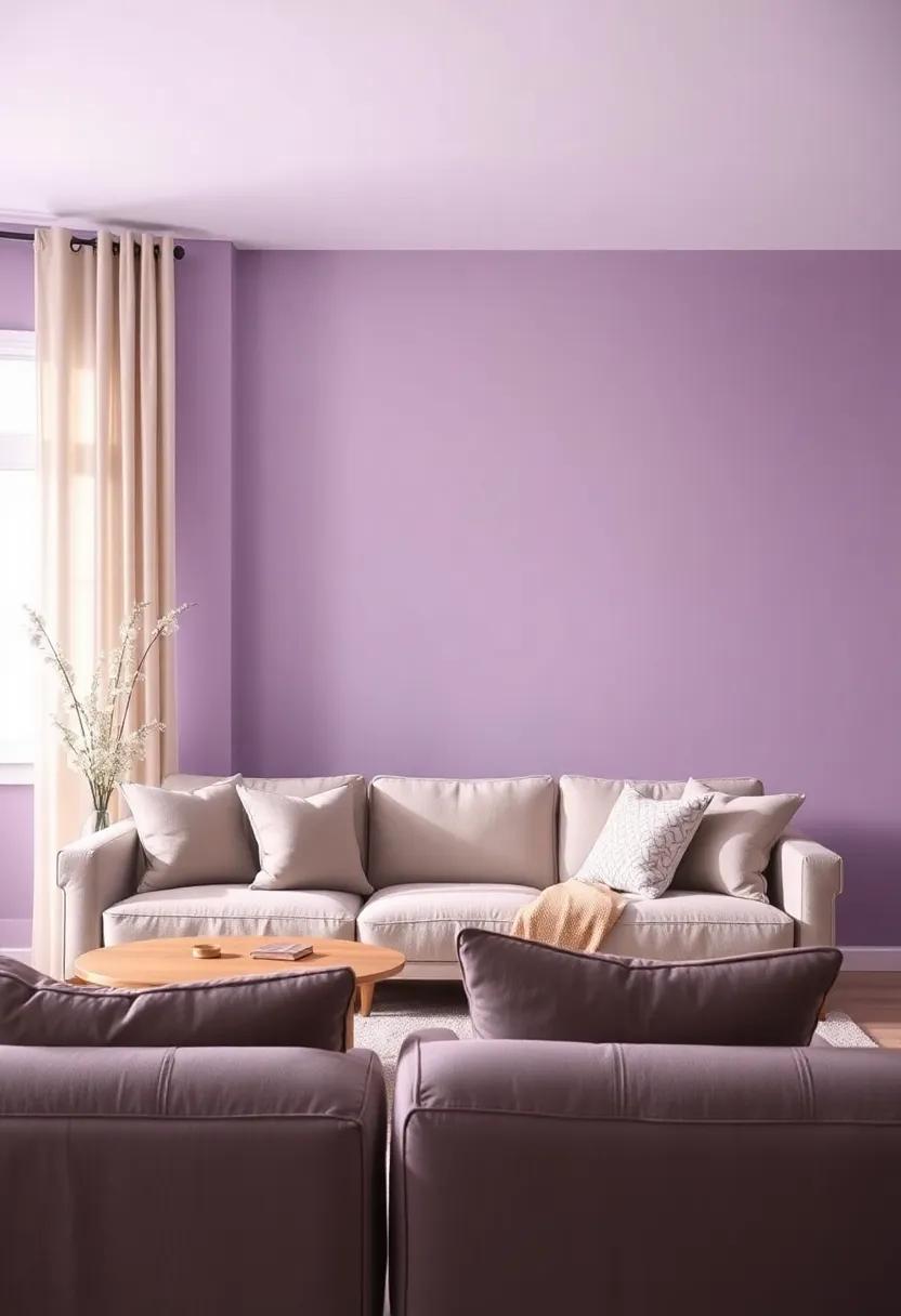 Soft Lavender: ‌This⁣ delicate shade of purple radiates‍ subtle charm ⁤and ⁢sophistication, perfect for​ relaxation