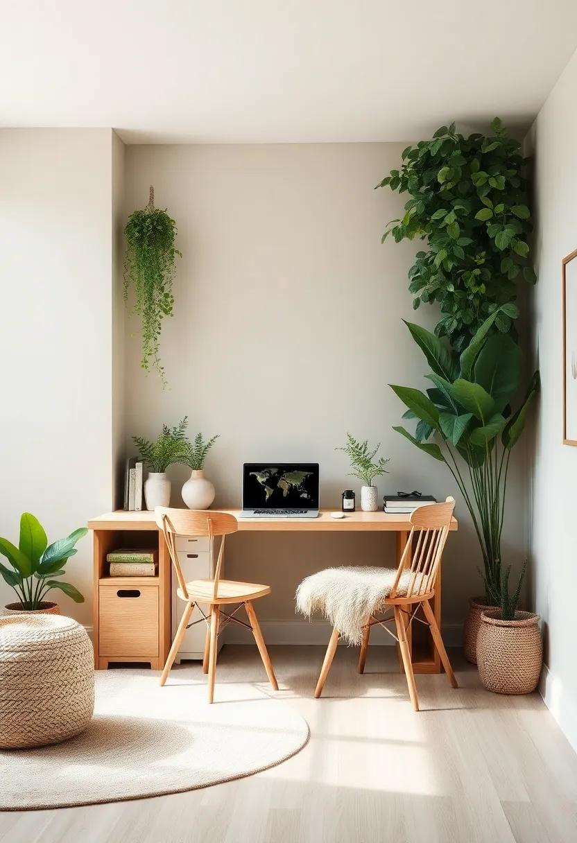 Crafting a Study Space Flowing with Natural Inspiration