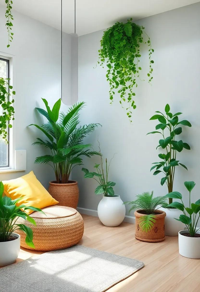 Creating an indoor Garden Space for Tranquility and Growth