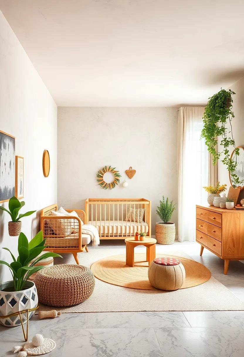 Eco-Friendly Materials: Choose eco-conscious products, from non-toxic paints to sustainably sourced furniture, for a healthy nursery environment