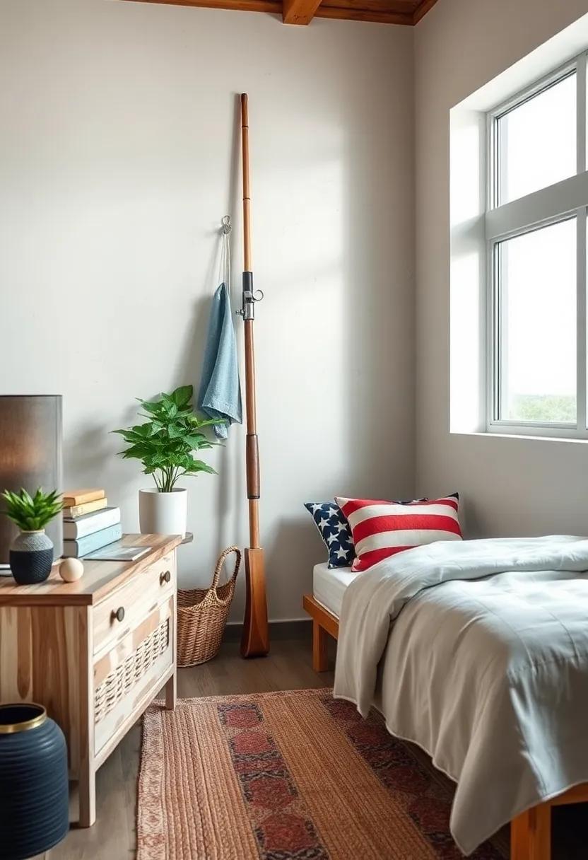 Fishing Rod as Decor: For an innovative twist,lean a⁣ vintage ‍fishing rod in the ​corner,merging functionality with thematic decor