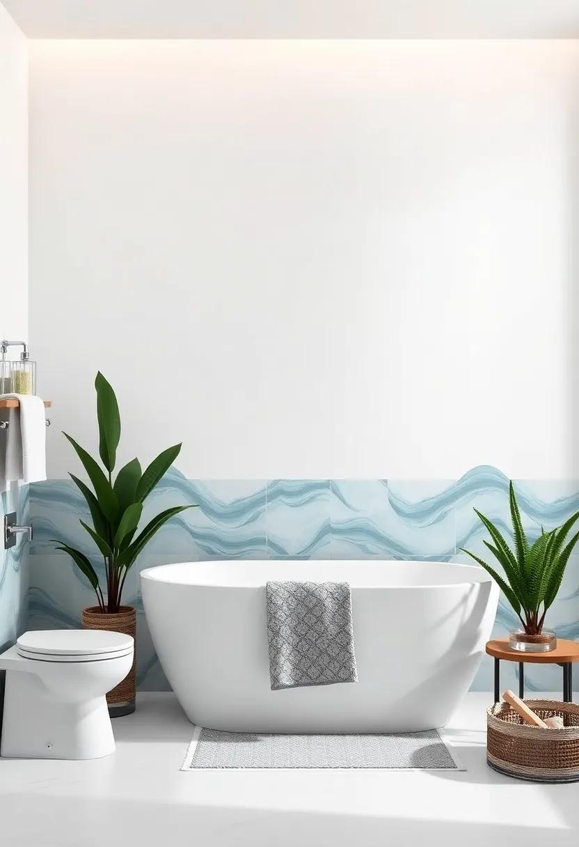 Adding Greenery to Bring the Beach Inside Your bathroom Sanctuary