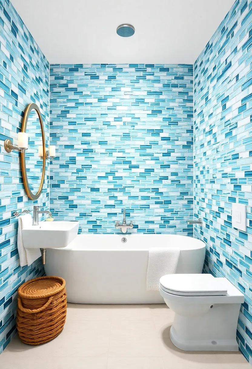 Celebrating the Beauty of⁤ Coastal Living with ⁤Custom Bathroom mosaics