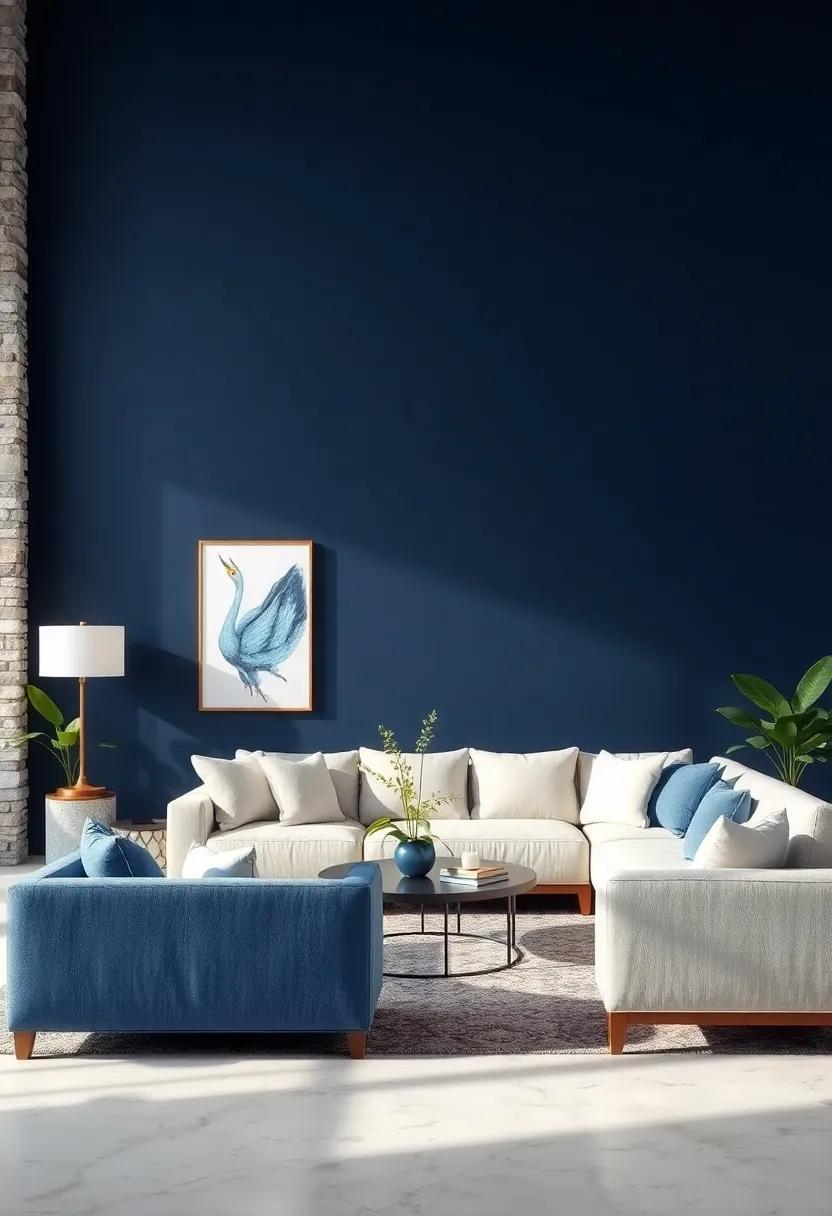 Bringing Nature Indoors: Greenery That⁤ Compliments Navy Blue and​ White Themes