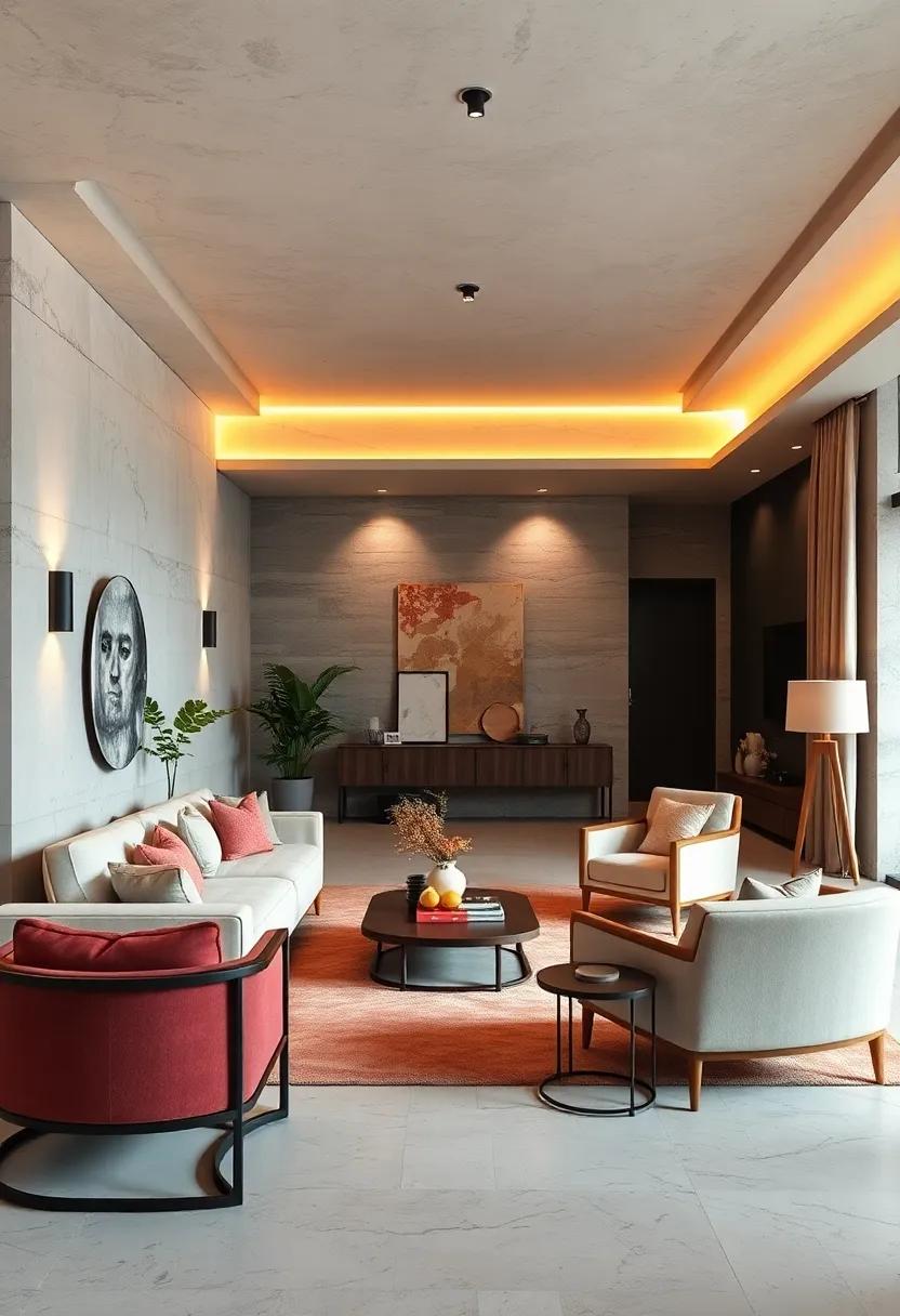 Utilize programmable lighting technology to set different scenes throughout the day, adapting your space to various moods