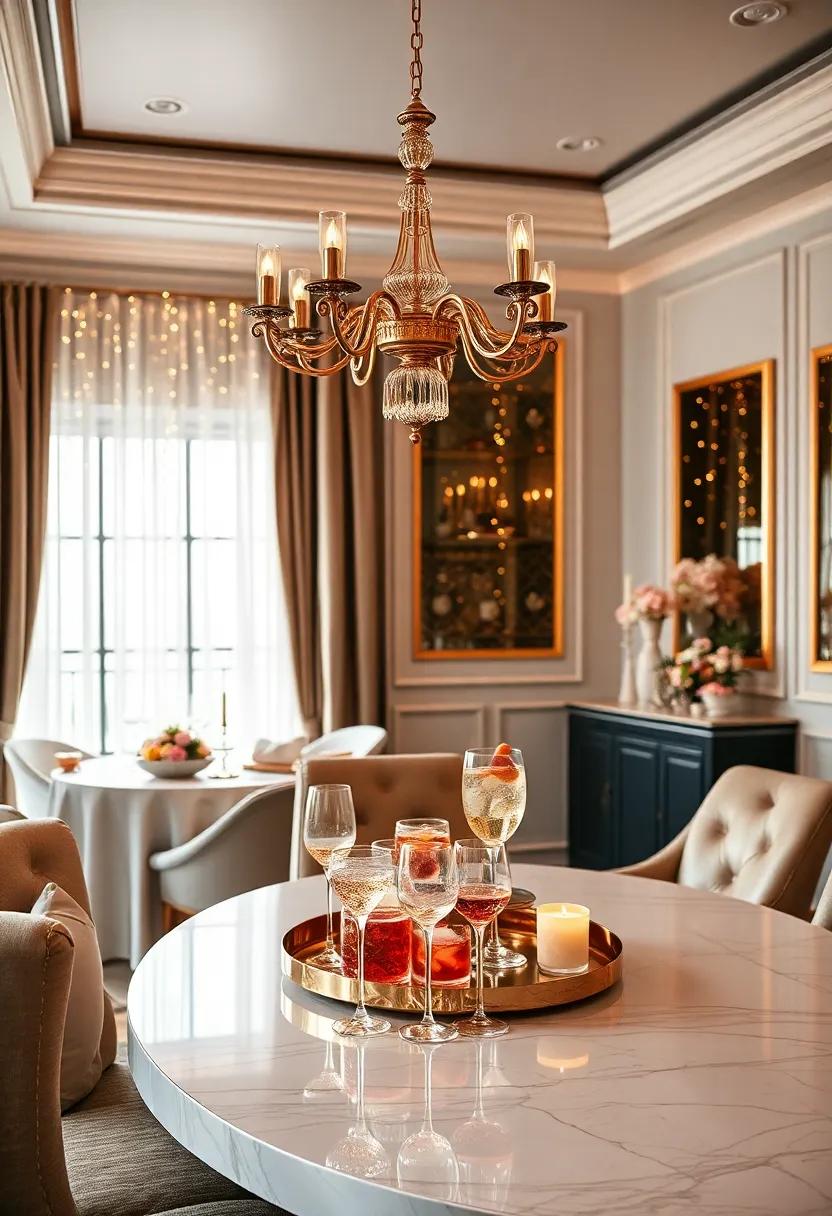 Curating a Stunning Drink Station to Enchant Guests Upon Arrival