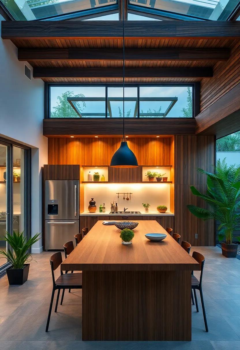 Blending Indoor and Outdoor Spaces for a Refreshing Kitchen Appeal