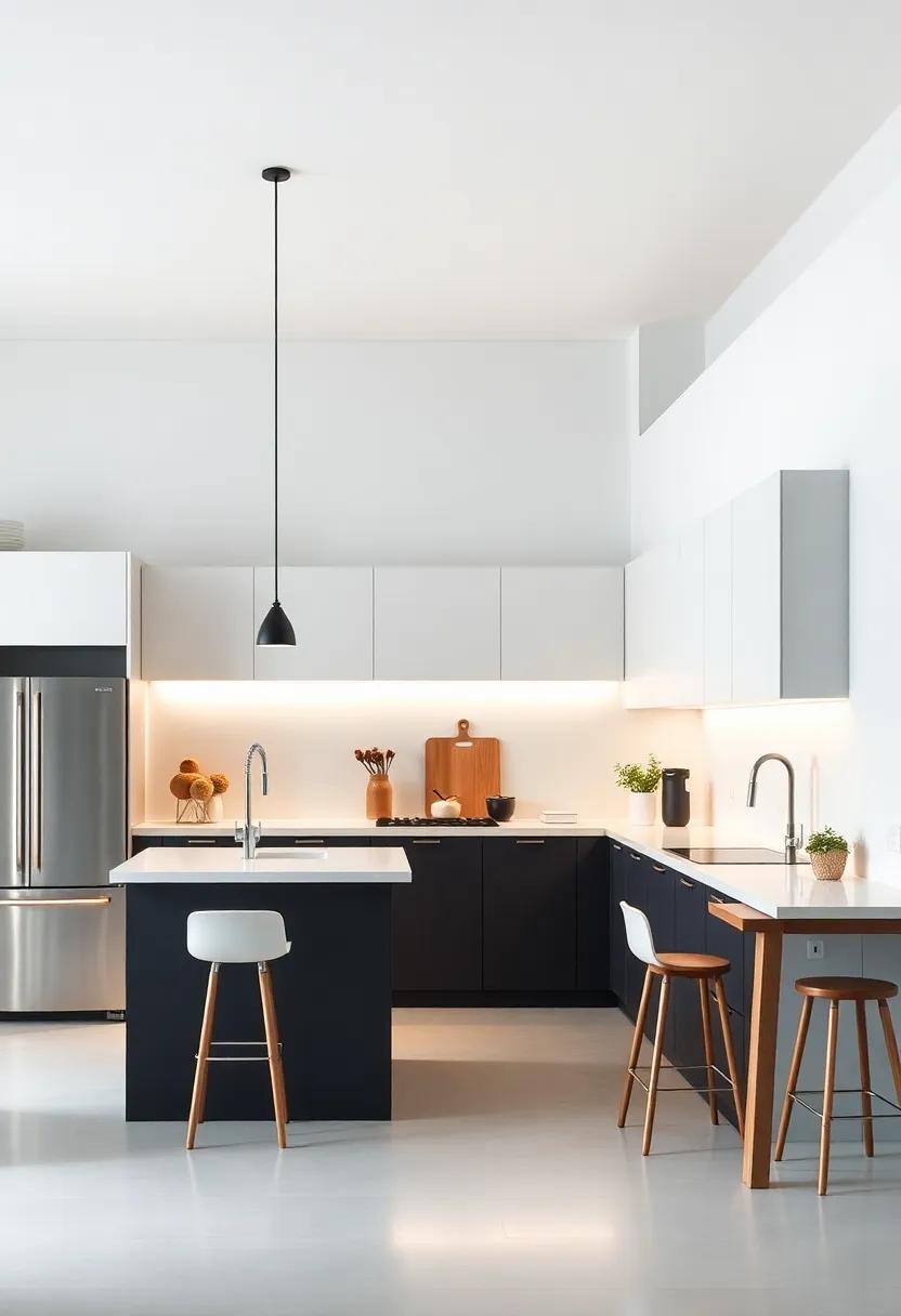 Exploring Minimalist Styles for a Clean and modern Kitchen Aesthetic