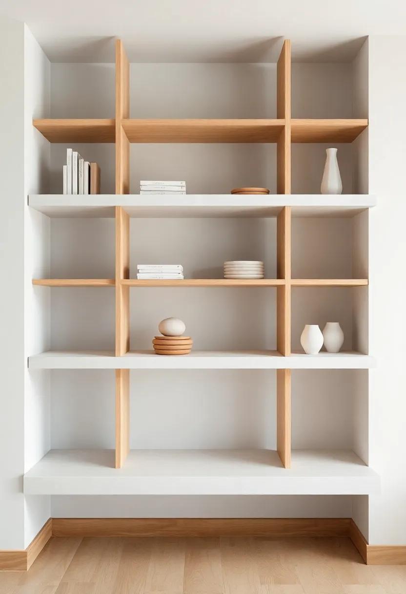 The Power of Textures: Soft and Hard Surfaces in Shelving Design