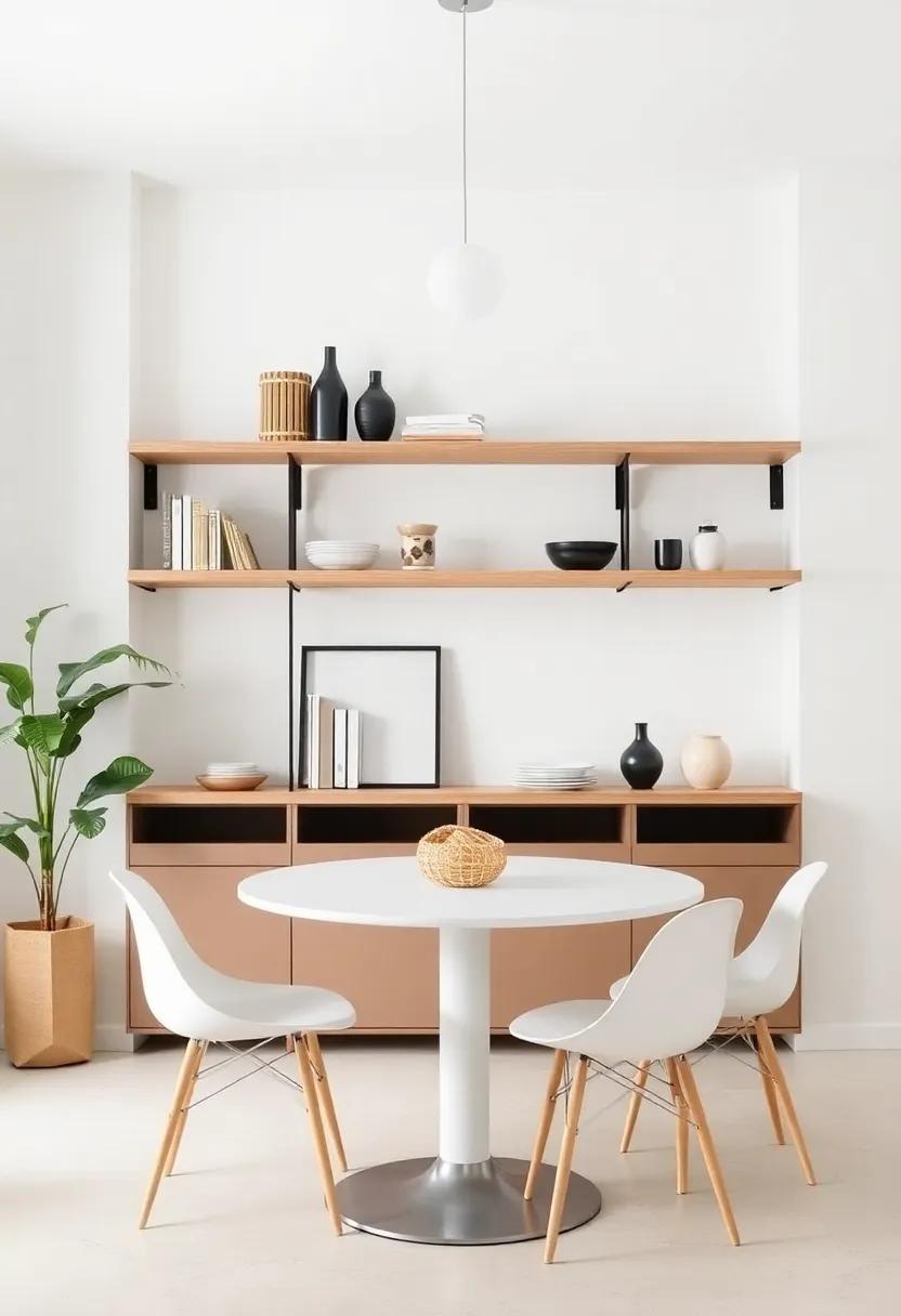 Functional and Beautiful: Shelving Ideas for Small Dining Areas