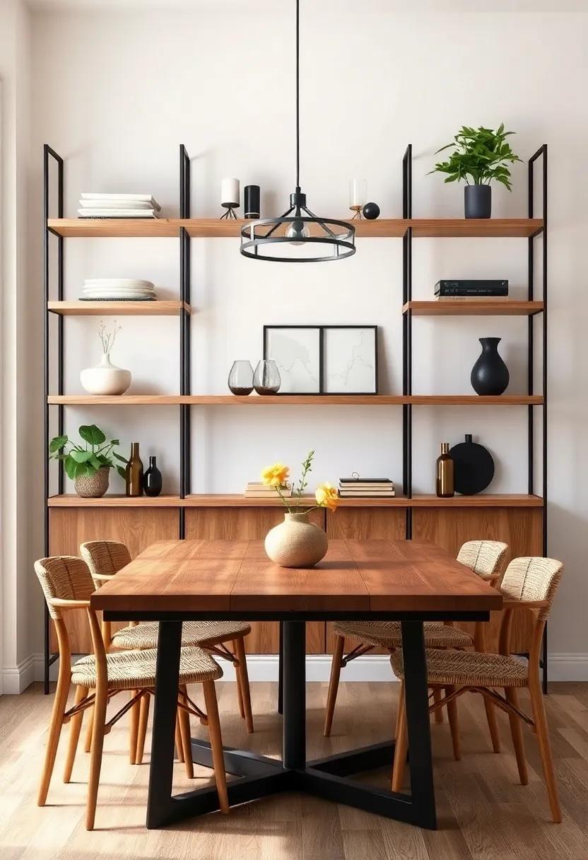 Charming‌ Rustic Shelving Ideas to Enhance your Dining Space