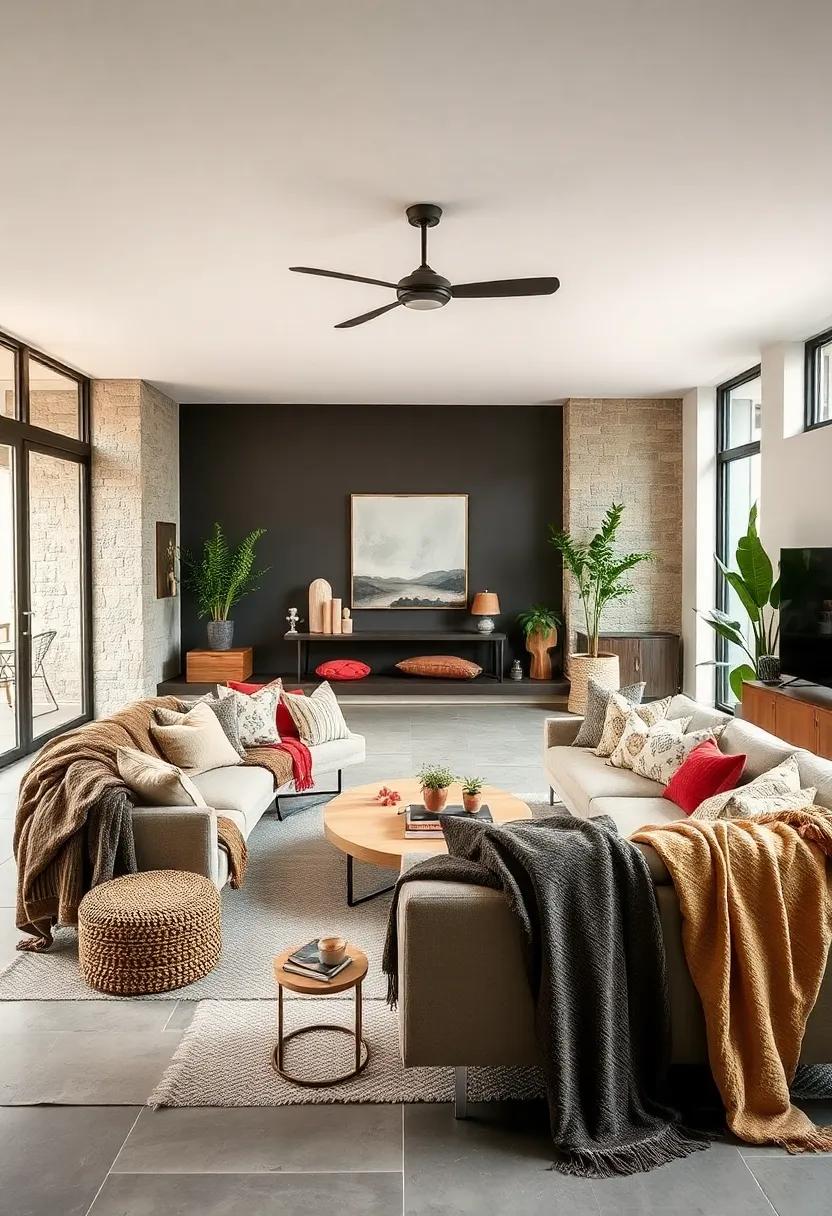 Use‍ Throw Blankets strategically: Drape cozy throws over ‍furniture to ‍create an​ inviting look that ​invites guests to relax