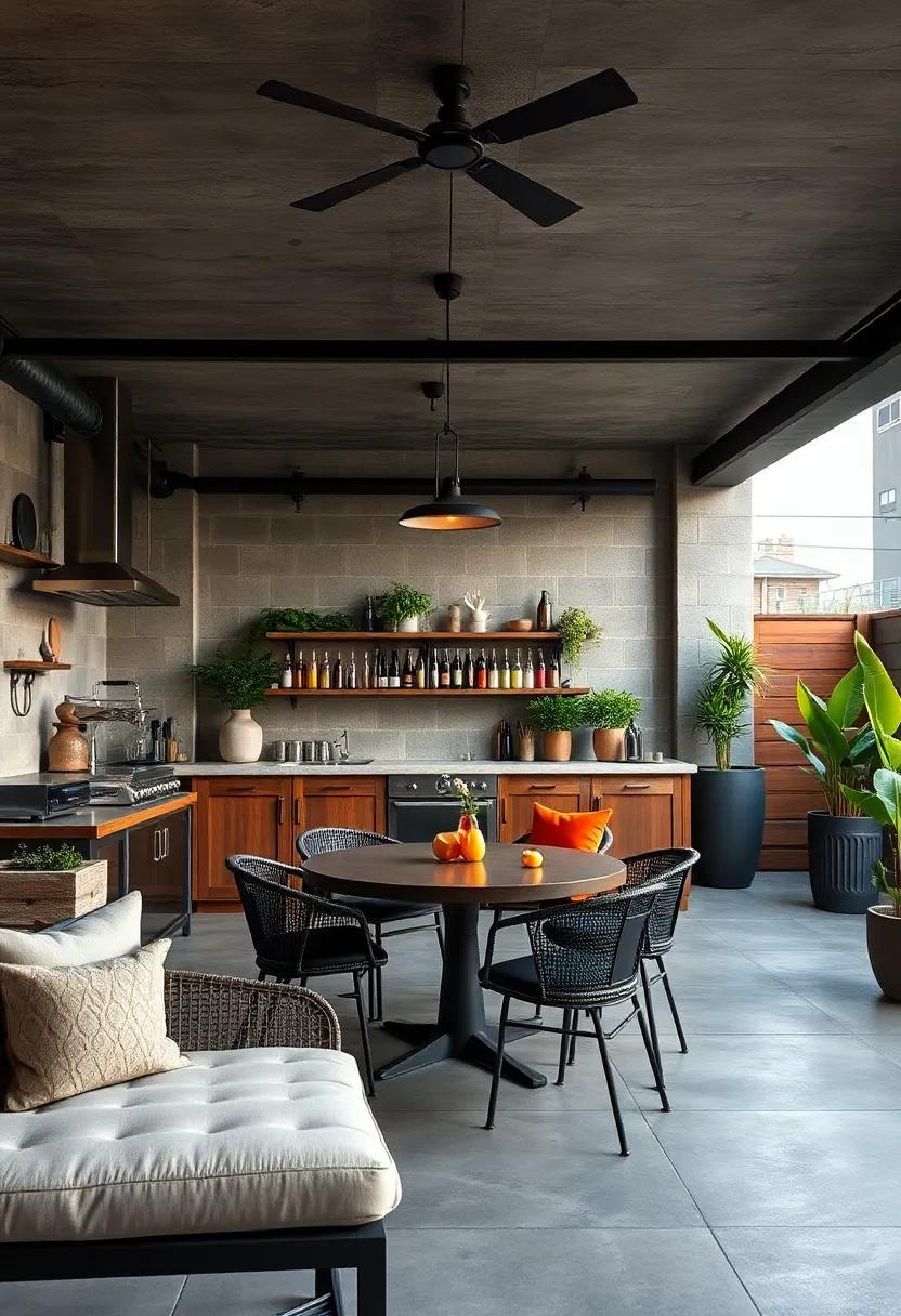 Industrial Elegance: Metal finishes and urban design elements ​produce a chic bar⁤ area⁤ that balances edgy⁣ style with functionality, ideal for city​ dwellers