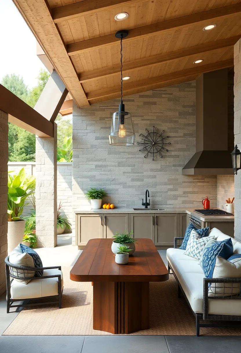 Beautiful Backsplash: Design a stunning backsplash using tile or stone that serves as both a protective layer and a visual delight