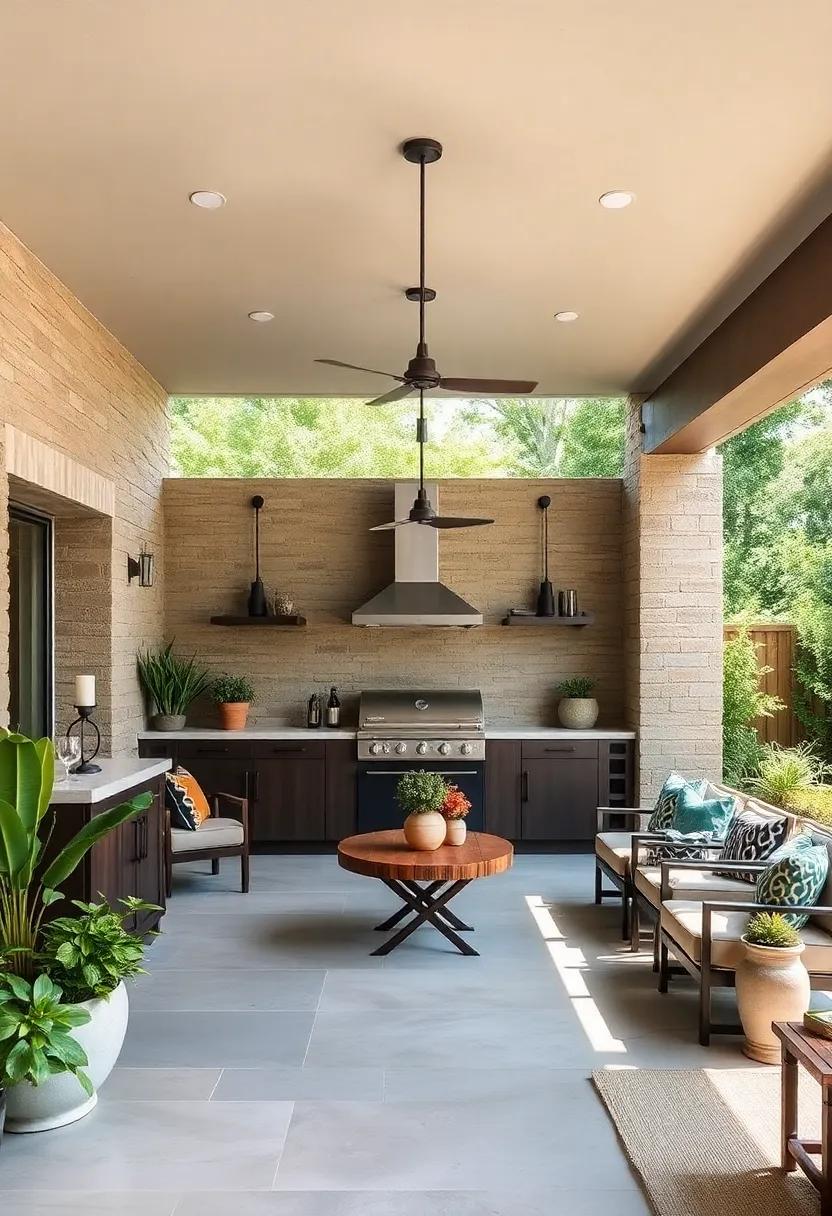 embrace Nature: Choose a color palette inspired by the outdoors,utilizing greens,browns,and natural wood tones for a cohesive look