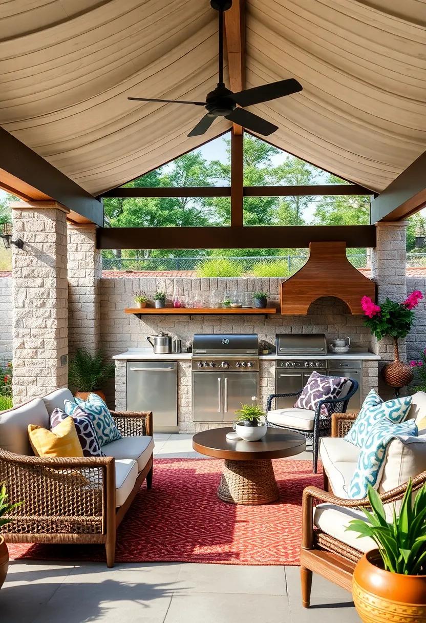 Balancing‍ open-Air‍ Relaxation With Convenience⁢ in Your Outdoor Kitchen Gazebo
