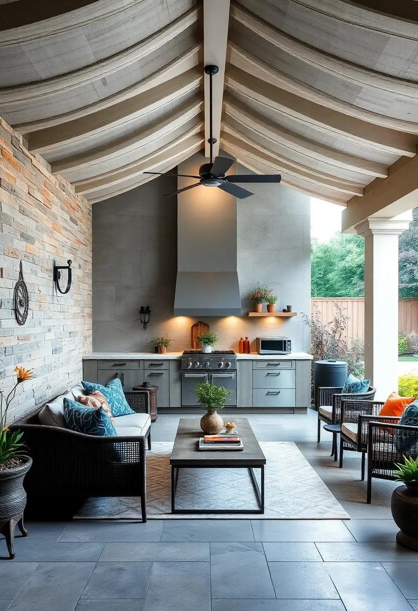 Choosing the Right Materials ⁤for Your Outdoor Kitchen gazebo: A Durable Approach