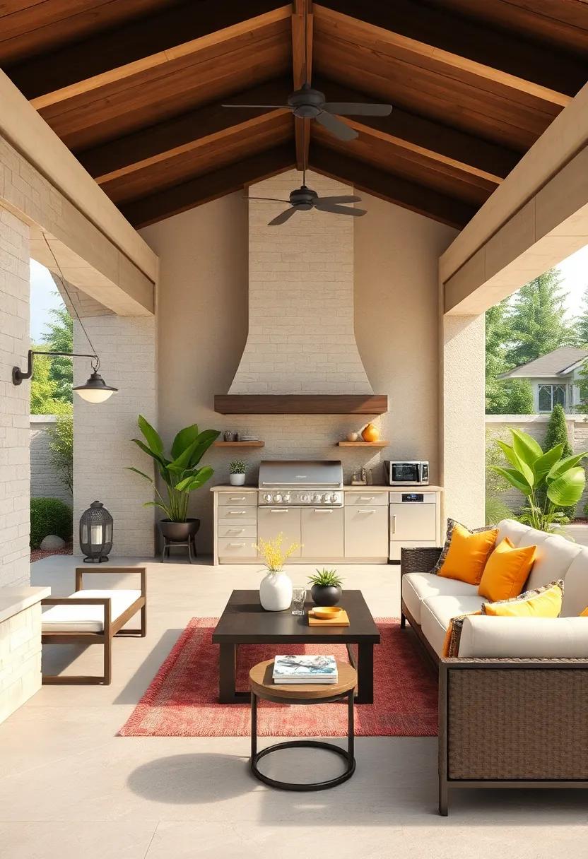 Color⁣ Schemes and ⁣Themes to Make Your Outdoor⁤ Kitchen Gazebo Stand Out