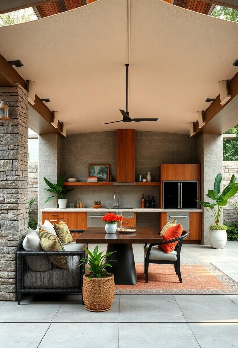 Creating​ a Sustainable‍ Outdoor Kitchen Gazebo That Harmonizes​ With the Environment