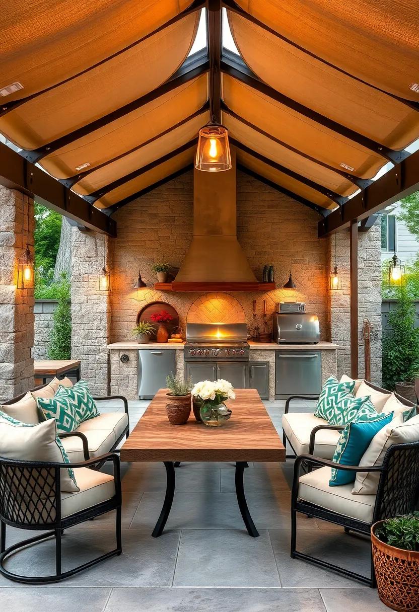 Delicious Outdoor Dining: Perfecting the Culinary Scene Beneath Your Gazebo